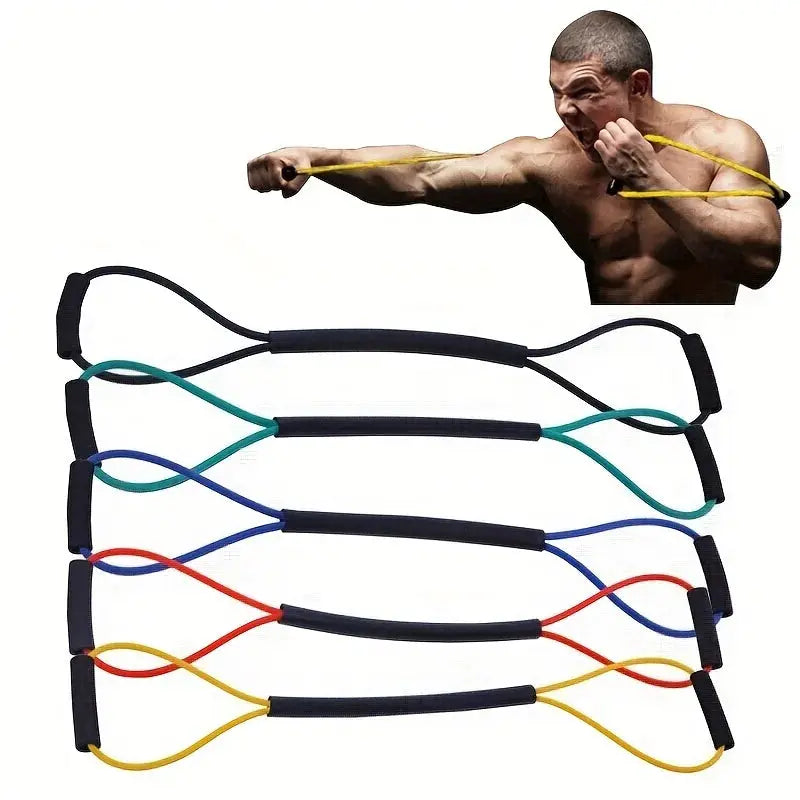 1 PC boxing training rope, boxing speed Sanda Thai air strike elastic belt resistance rope, training out of boxing kick boxing e KronoSport
