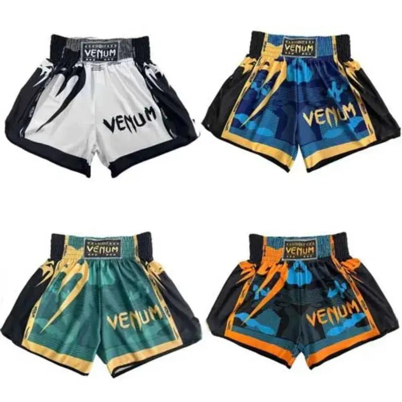 Latest UFC Boxing Fitness Shorts MMA Outdoor Sports Leisure Fighting Night Speed Drying Adult and Children KronoSport