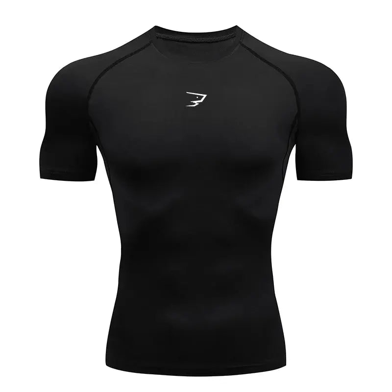Maillot de compression GymShark manches courtes KronoSport