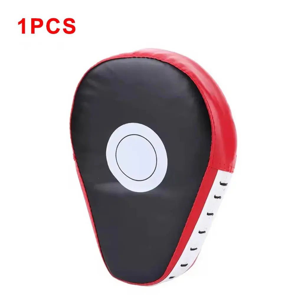 Boxing Foot Target, Leather Hand Target Pads, MMA Muay Thai Pads for Kicking Taekwondo, Kids Adults Boxing Training Equipment KronoSport