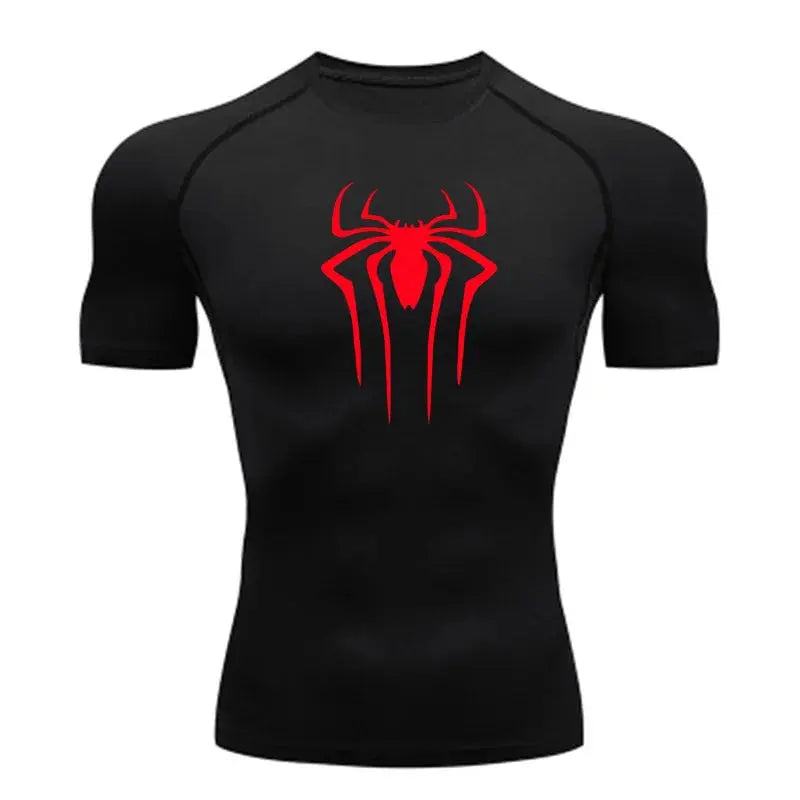 Maillot de compression Spiderman KronoSport