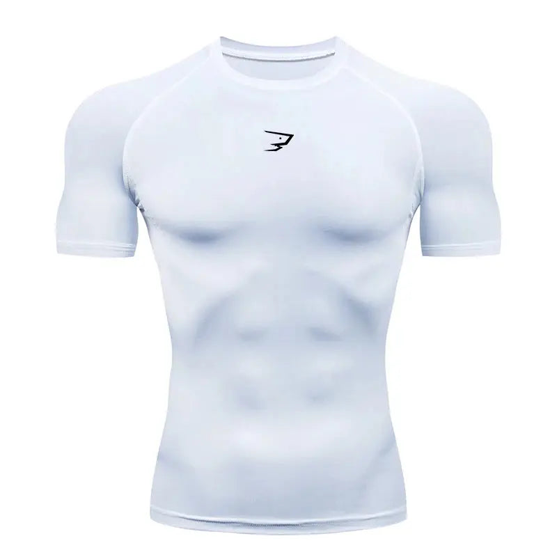Maillot de compression GymShark manches courtes KronoSport